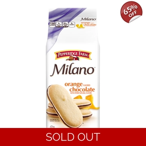 Pepperidge Farm Milano Orange Chocolate Cookies - 198g Bag